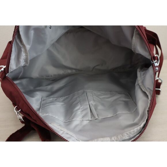 Kipling K15387-6JH WMN's Lg. Merlot/Red Eugina Crossbody Satchel Travel Bag - Picture 5 of 16